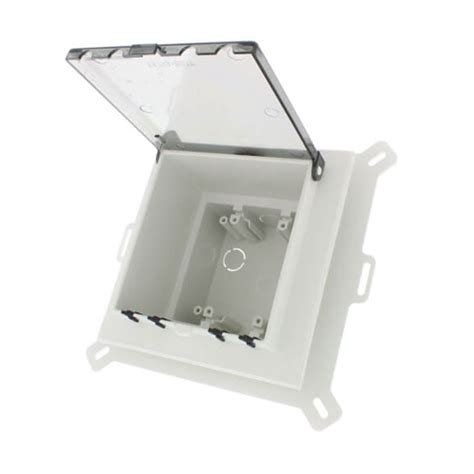 arlington dbvs2c-1 outdoor electrical box|Arlington 2 gang recessed box.